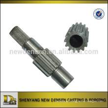 OEM high quality made in china forging carbon steel spline shaft